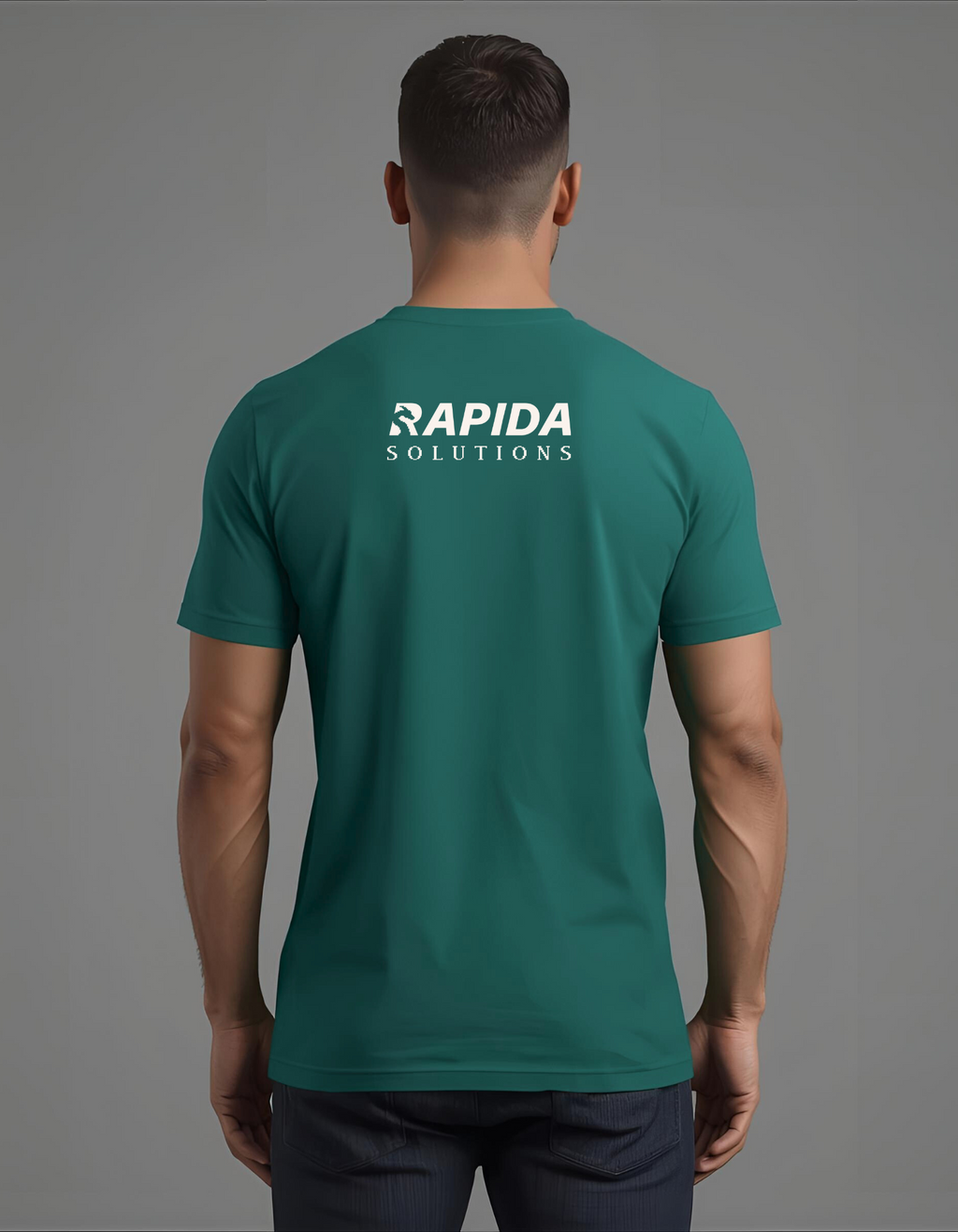 ASIA Green Male Powered by Data T-Shirt
