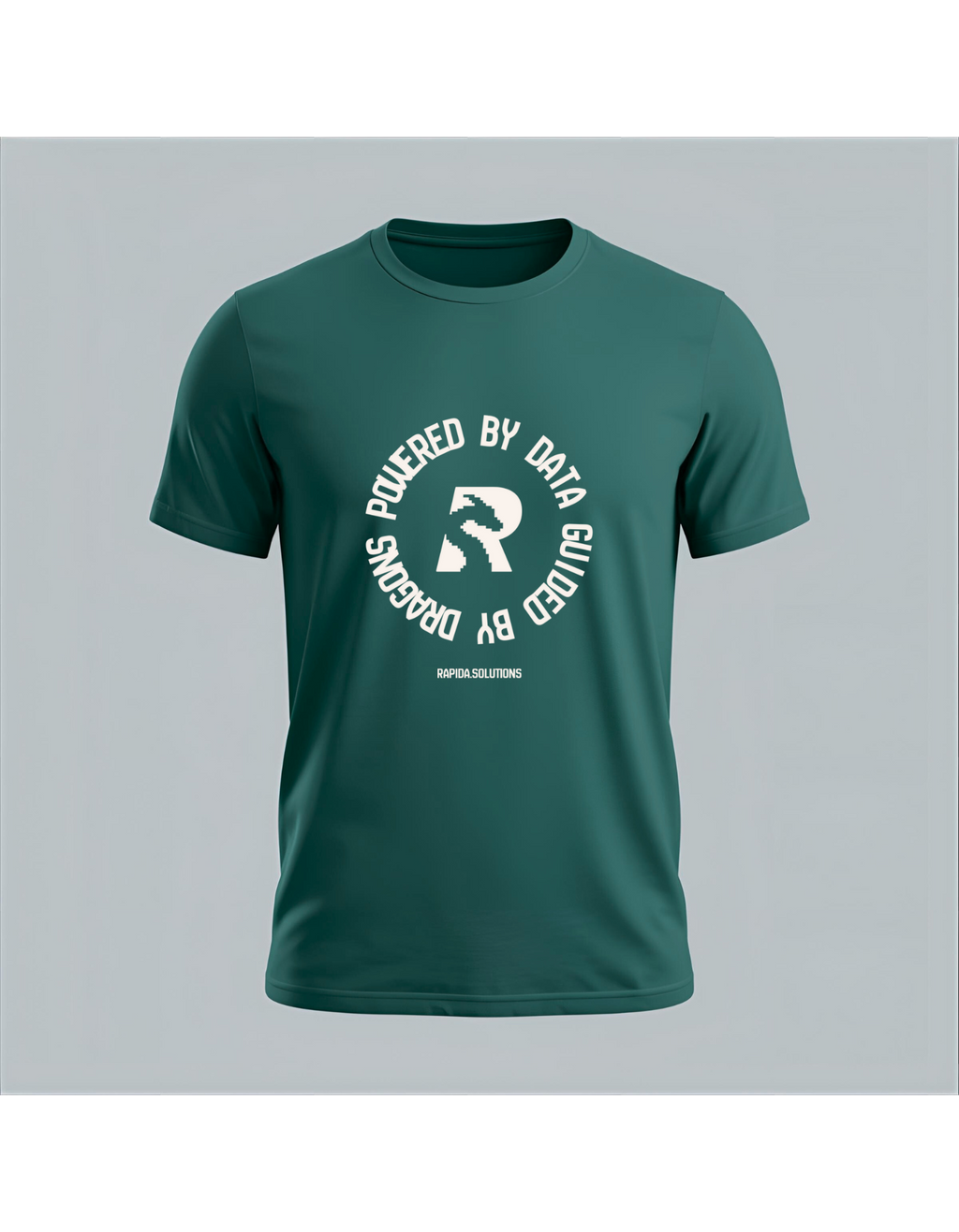 ASIA Green Male Powered by Data T-Shirt